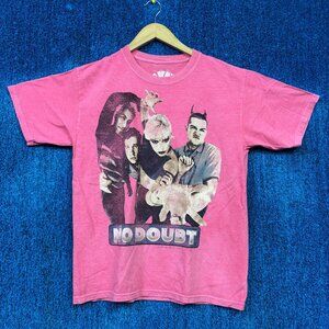 No Doubt Punk Pink T-Shirt Size S/M
